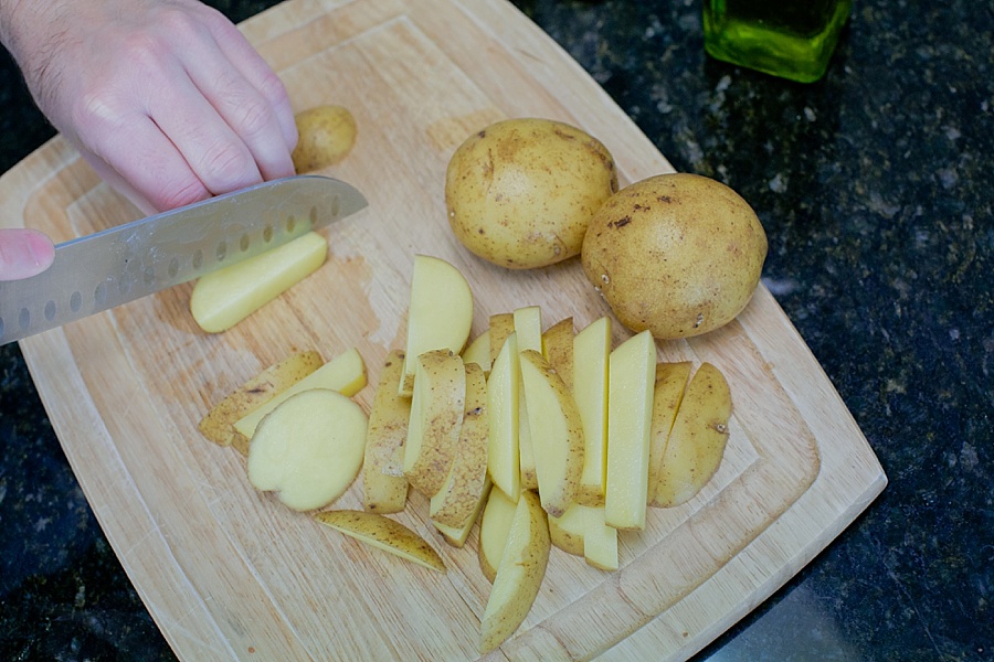 Cut Potatoes