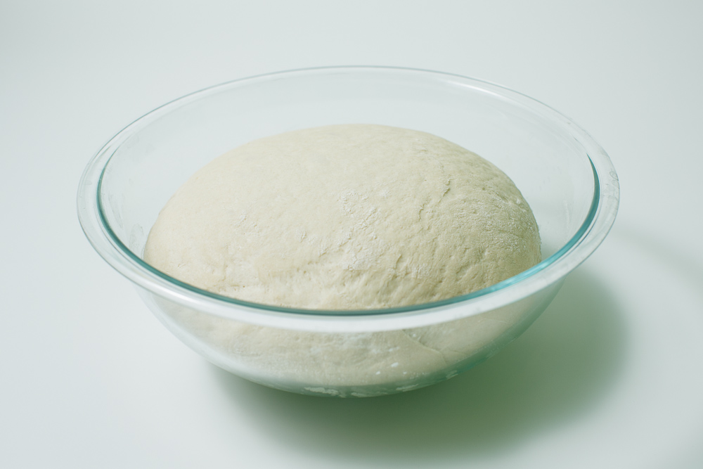 Raised Vegan Bread Dough